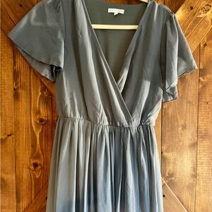 Baltic Born Gray Maxi Dress